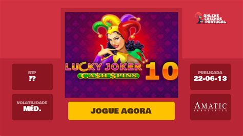 Jogar Lucky Joker 10 com Dinheiro Real